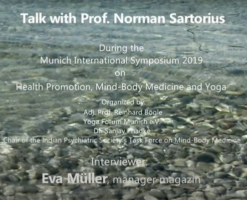 Yoga Forum München e.V. - Interview mit Prof. Norman Sartorius